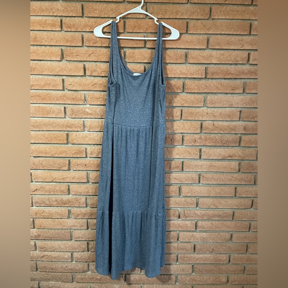 Daily Ritual Heather blue Maxi Dress